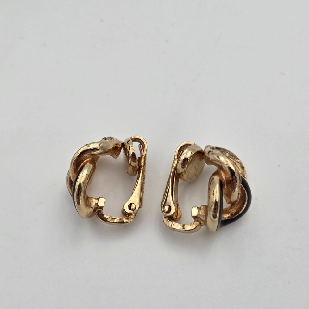 Christian Dior Rhinestone Earring - Picture 3 of 5